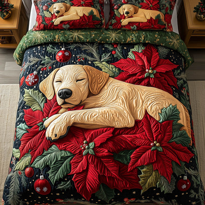 Festive Labrador Duvet Cover Set GFTONT5125