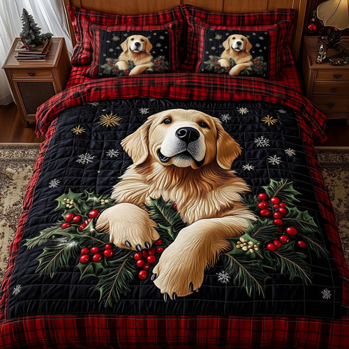 Retriever Holiday Duvet Cover Set GFTONT5127