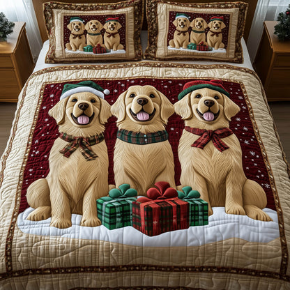 Festive Retriever Duvet Cover Set GFTONT5130