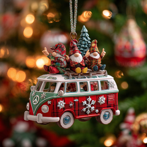 Yuletide Trip Christmas Mica Ornament GFTONT5157