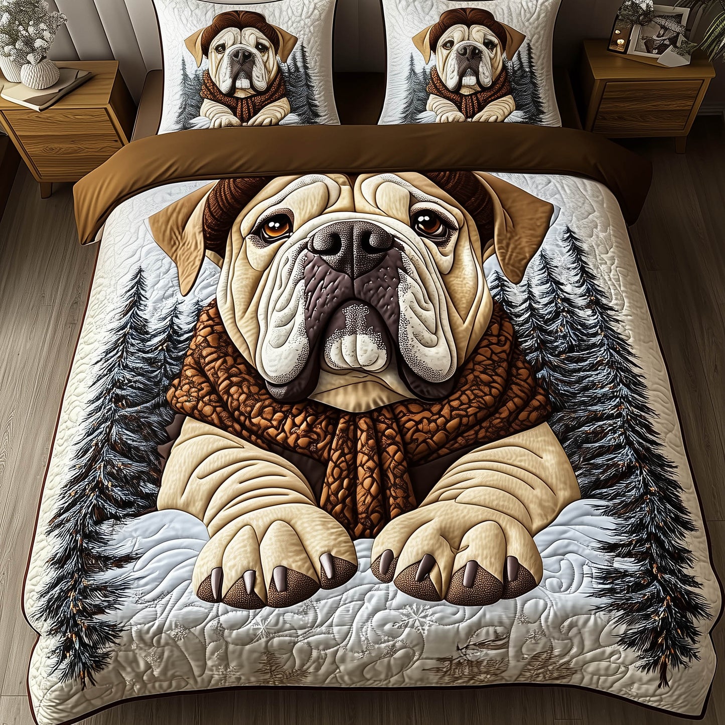 Bullie Holiday Duvet Cover Set GFTONT5165