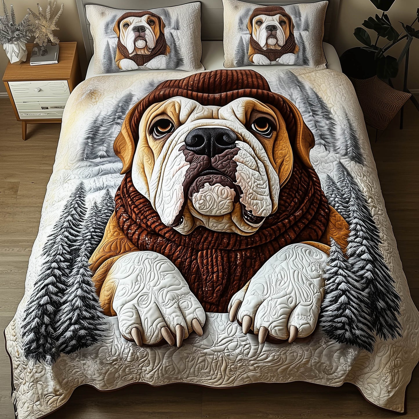 Bullie Holiday Duvet Cover Set GFTONT5166