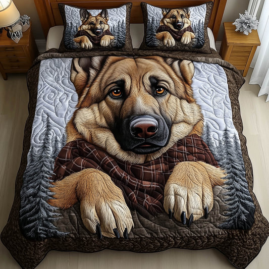 Yuletide German Shepherd Duvet Cover Set GFTONT5197