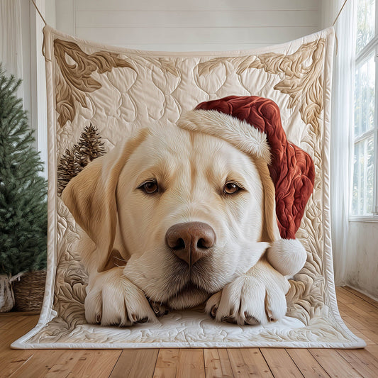 Labrador Holiday Quilted Blanket GFTONT5213