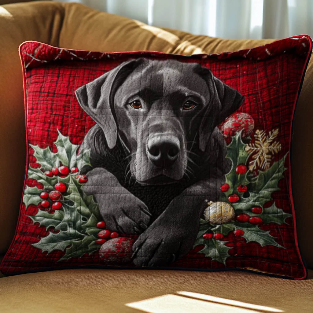 Festive Labrador Bedding Pillow Case GFTONT5240