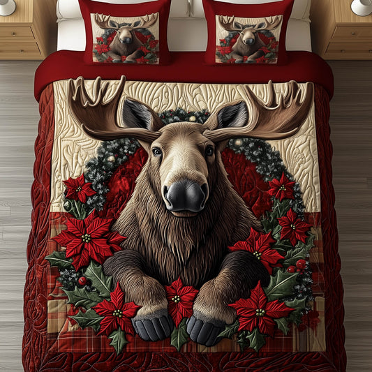 Festive Moose Duvet Cover Set GFTONT5270
