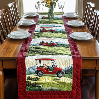 Golf Cart Quilted Table Runner GFTONT530