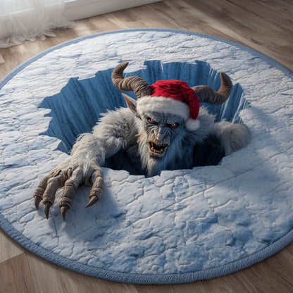 Mystic Krampus Quilted Round Mat GFTONT5327