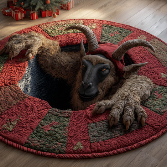 Mystic Krampus Quilted Round Mat GFTONT5328