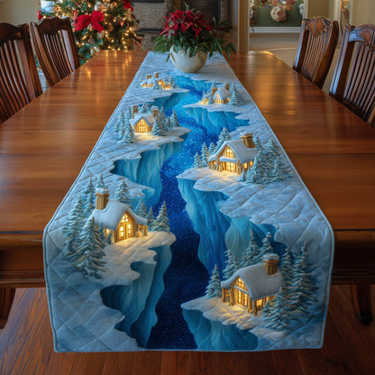Snow Village Quilted Table Runner GFTONT5338