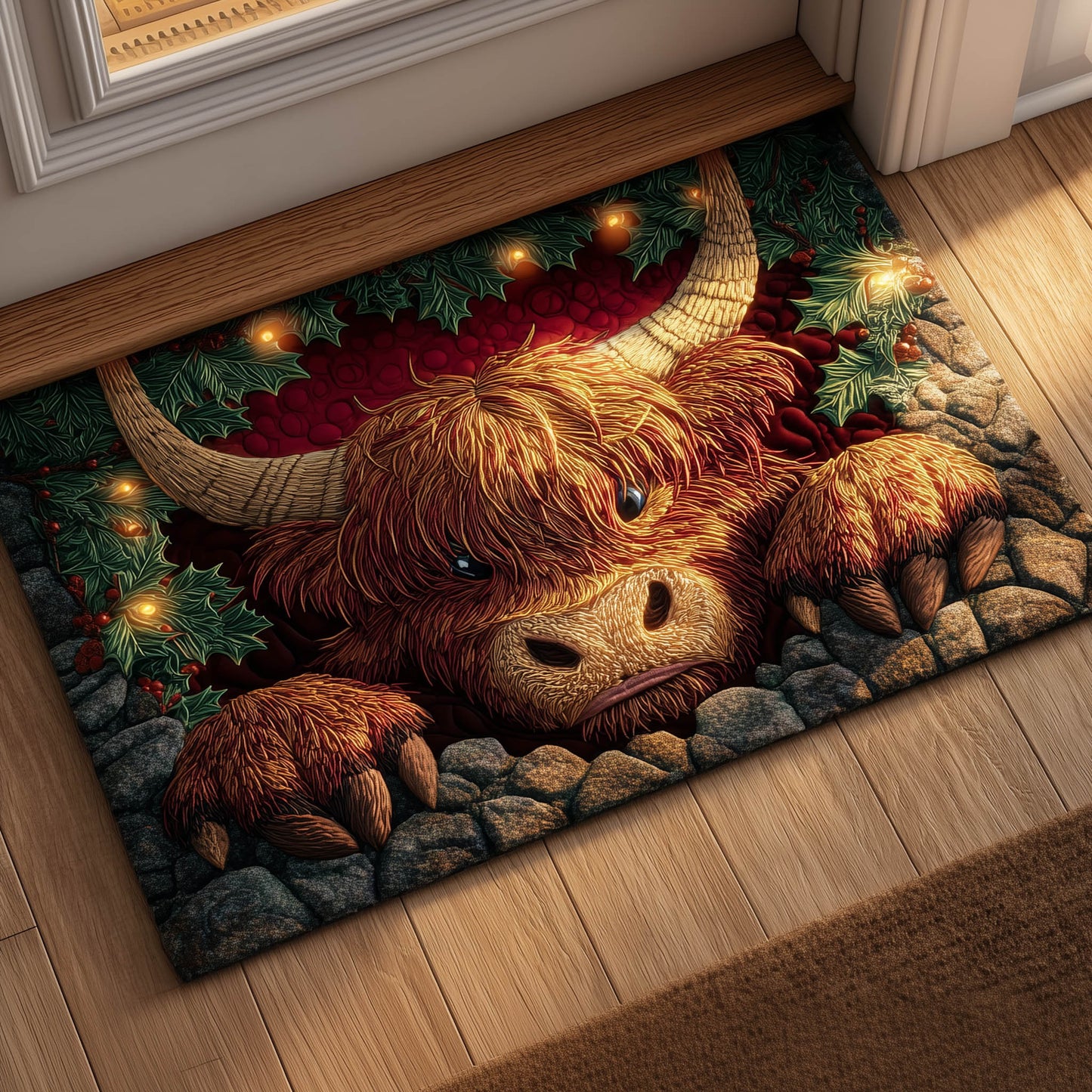 Highland Cow Doormat GFTONT5359