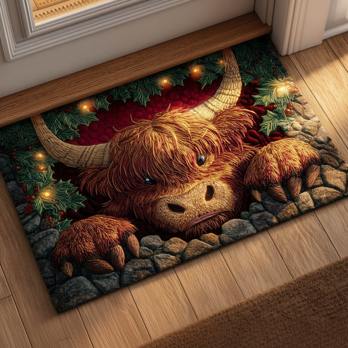 Highland Cow Doormat GFTONT5359