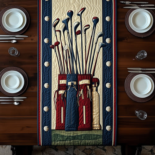 Golfing Joy Quilted Table Runner GFTONT536