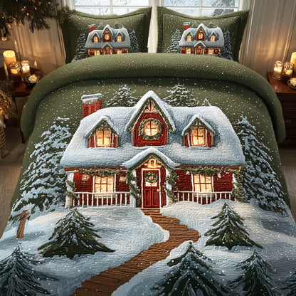 Snow Cabin Duvet Cover Set GFTONT5388