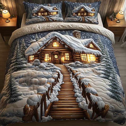Cozy Cabin Duvet Cover Set GFTONT5392