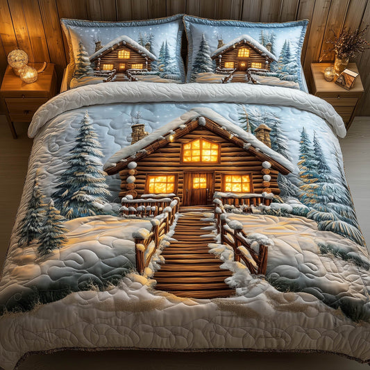 Cozy Cabin Duvet Cover Set GFTONT5393