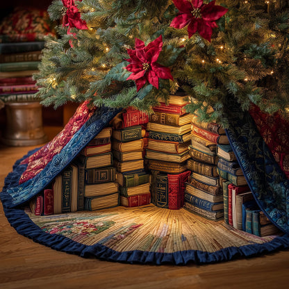 Secret Library Quilted Tree Skirt GFTONT5398