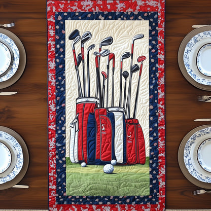 Golfing Joy Quilted Table Runner GFTONT540