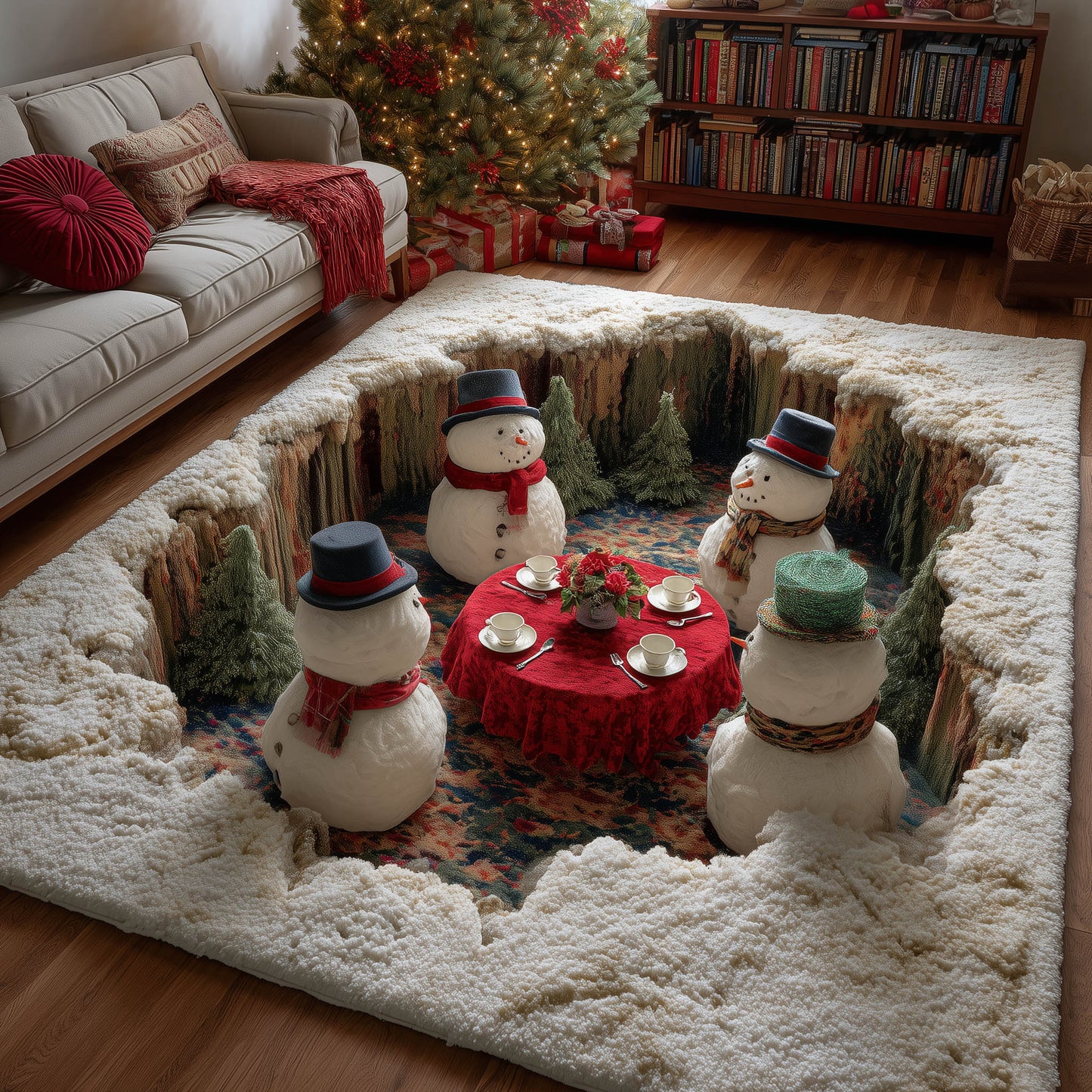 Festive Party Area Rug GFTONT5435