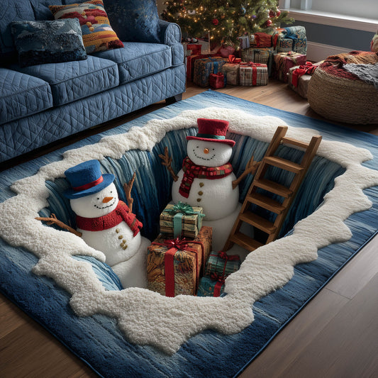 Yuletide Snowman Area Rug GFTONT5439