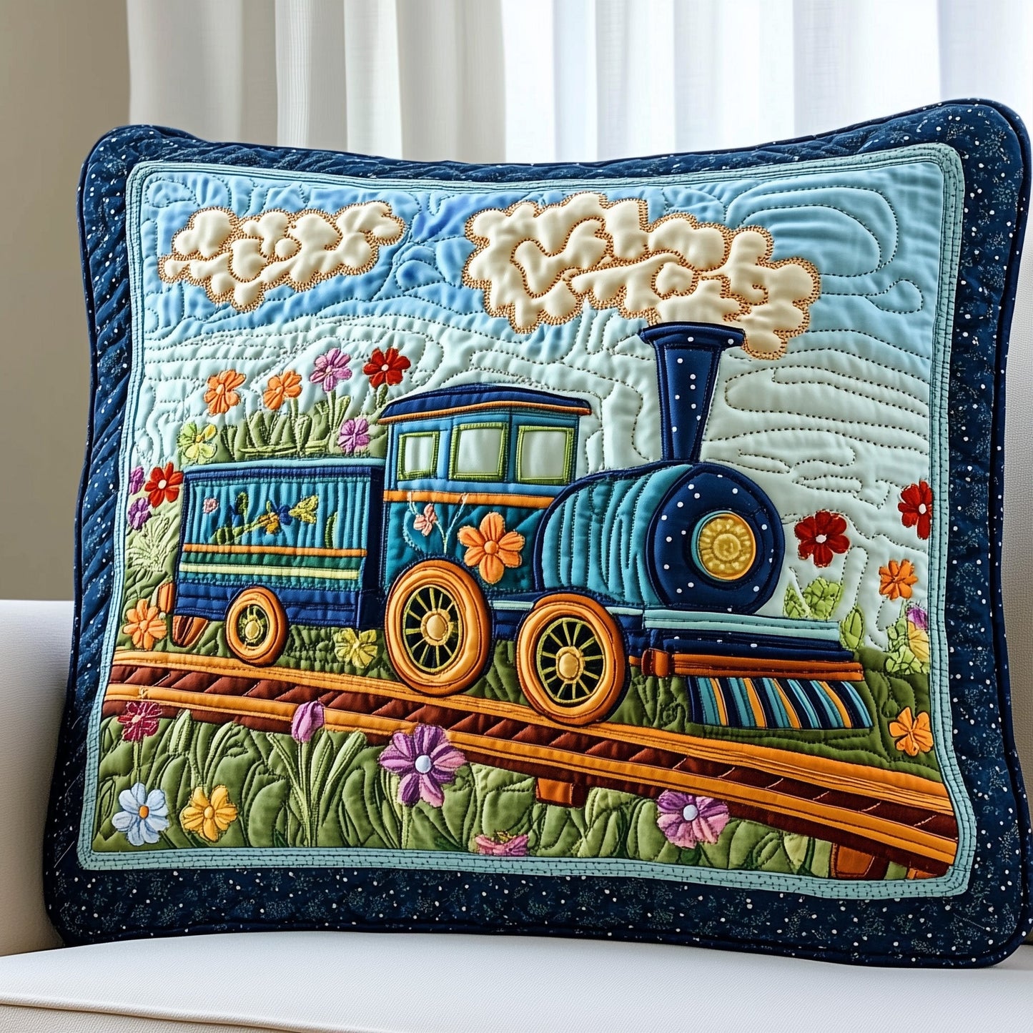 Floral Express Quilted Pillow Case GFTONT545