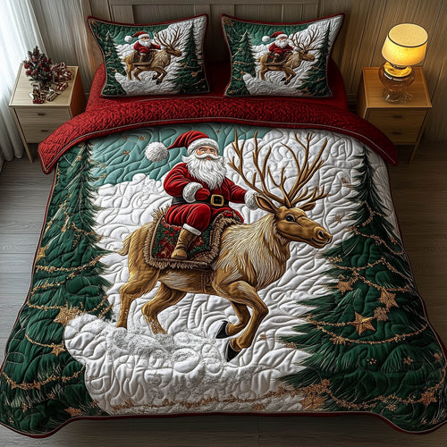 Santa Ride Duvet Cover Set GFTONT5465