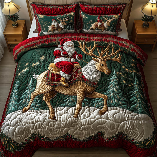 Santa Ride Duvet Cover Set GFTONT5466
