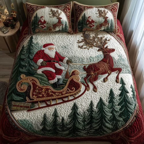 Santa Ride Duvet Cover Set GFTONT5467