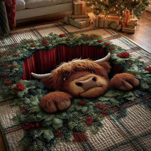 Highland Cow Area Rug GFTONT5481