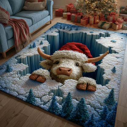 Highland Cow Area Rug GFTONT5483