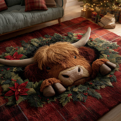 Highland Cow Area Rug GFTONT5484