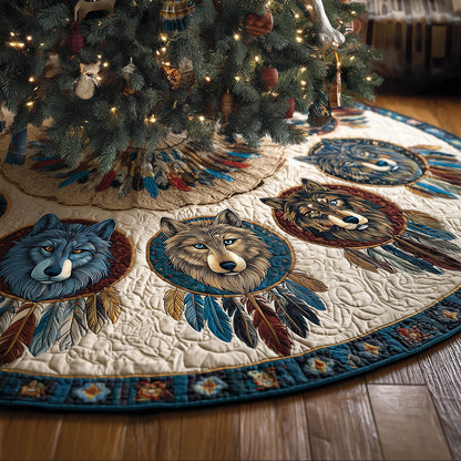 Native Howling Quilted Tree Skirt GFTONT5490
