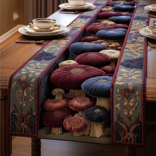 Mushroom Garden Quilted Table Runner GFTONT5515