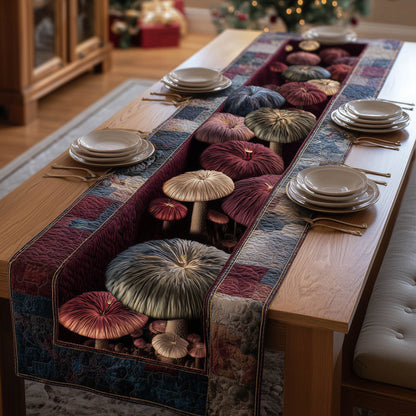 Mushroom Garden Quilted Table Runner GFTONT5516