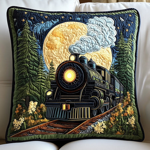 Midnight RailDream Quilted Pillow Case GFTONT551