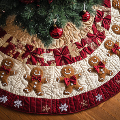 Christmas Cookies Quilted Tree Skirt GFTONT5566