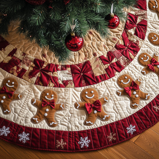 Christmas Cookies Quilted Tree Skirt GFTONT5566