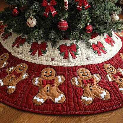Christmas Cookies Quilted Tree Skirt GFTONT5568