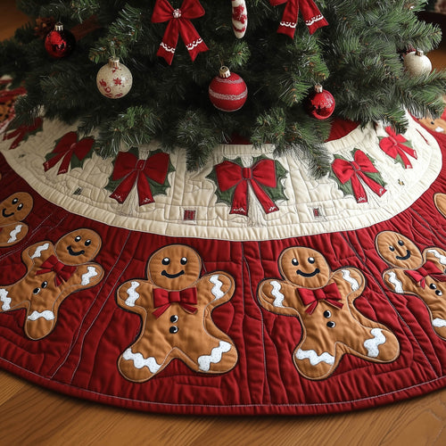 Christmas Cookies Quilted Tree Skirt GFTONT5568