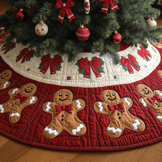 Christmas Cookies Quilted Tree Skirt GFTONT5568