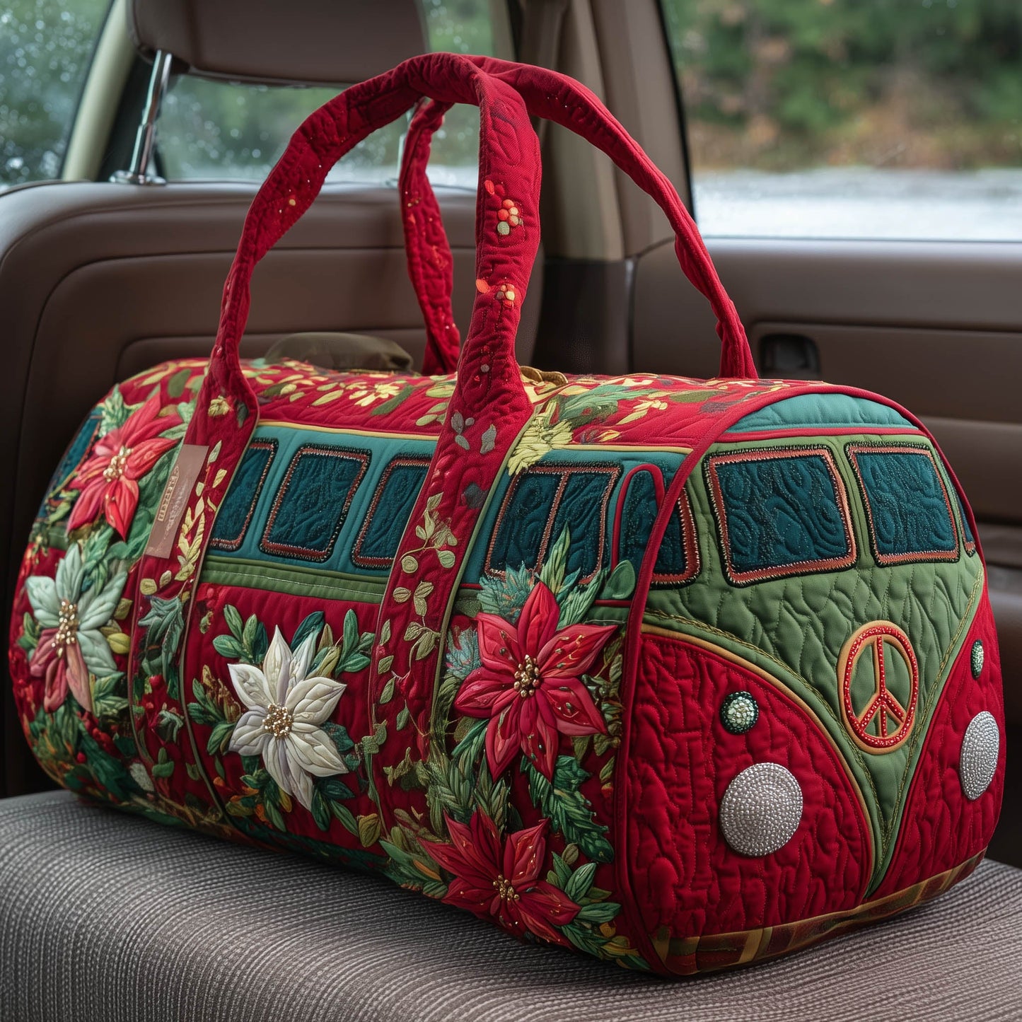 Christmas Trip Quilted Duffle Bag GFTONT5579