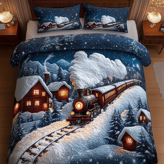 Winter Railway Duvet Cover Set GFTONT5741