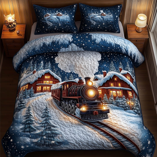 Winter Railway Duvet Cover Set GFTONT5742