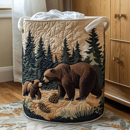 Wildlife Walk Quilted Laundry Basket GFTONT5828