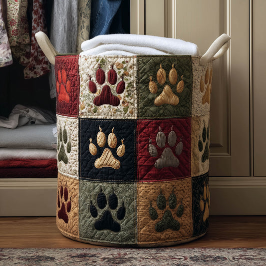 Mystic Bear Quilted Laundry Basket GFTONT5831