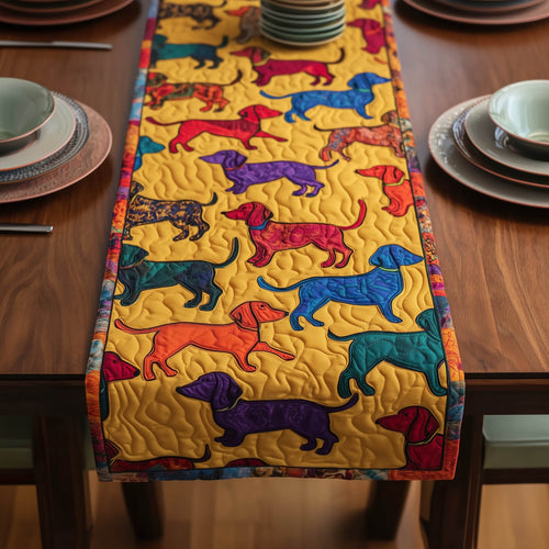 Wiener Gang Quilted Table Runner GFTONT5893