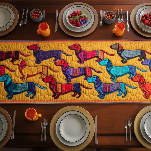 Wiener Gang Quilted Table Runner GFTONT5894
