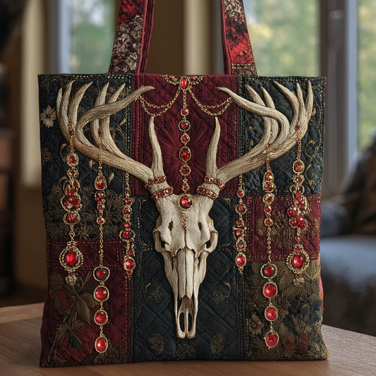 Majesty Antler Quilted Tote Bag GFTONT5906