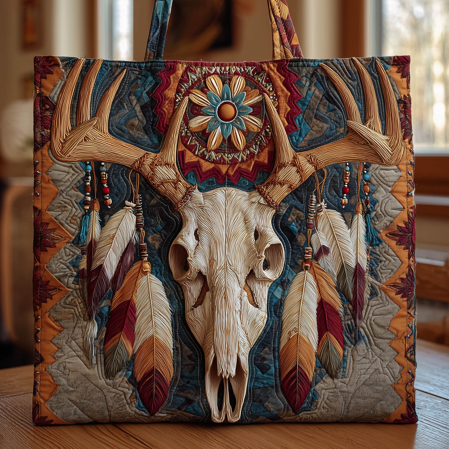 Native Spirit Quilted Tote Bag GFTONT5909