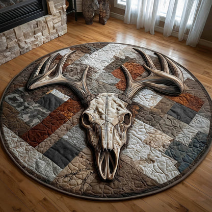 Mystic Antler Quilted Round Mat GFTONT5912